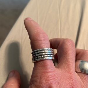 Sundance catalog SS ring- New w/o tag.